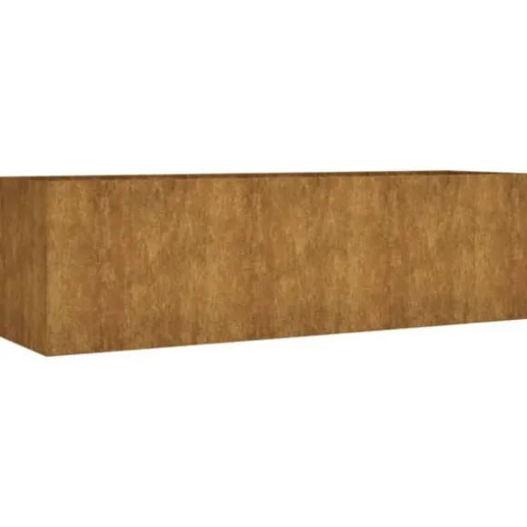 vidaXL højbed 280x80x80 cm cortenstål - Plantekrukker