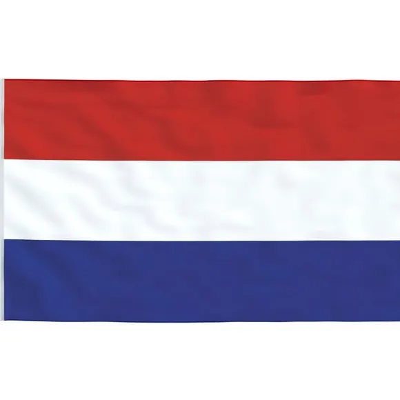 vidaXL Holland flag og flagstang 6,23 m aluminium