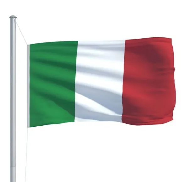 vidaXL italiensk flag 90x150 cm