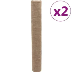vidaXL juteruller 2 stk. 1x50 m 200 gsm 100 % jute - Indretning