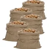 vidaXL jutesække 5 stk. 100x110 cm 100 % jute 340 g/m2 - Kufferter & tasker