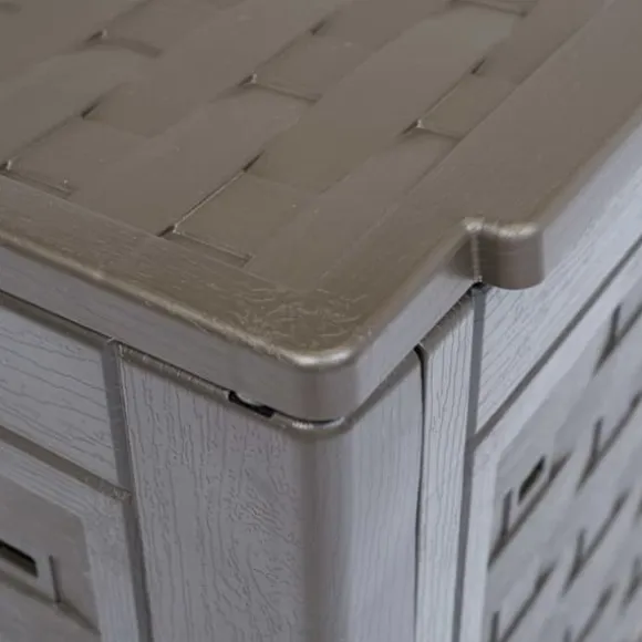 vidaXL kompostbeholder til haven 300 l 60 x 60 x 83 cm brun - Kompostbeholdere