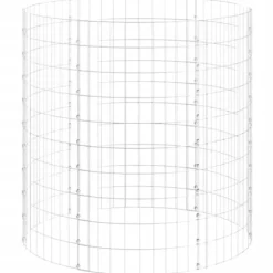 vidaXL kompostbeholder Ø100x100 cm galvaniseret stål - Kompostbeholdere