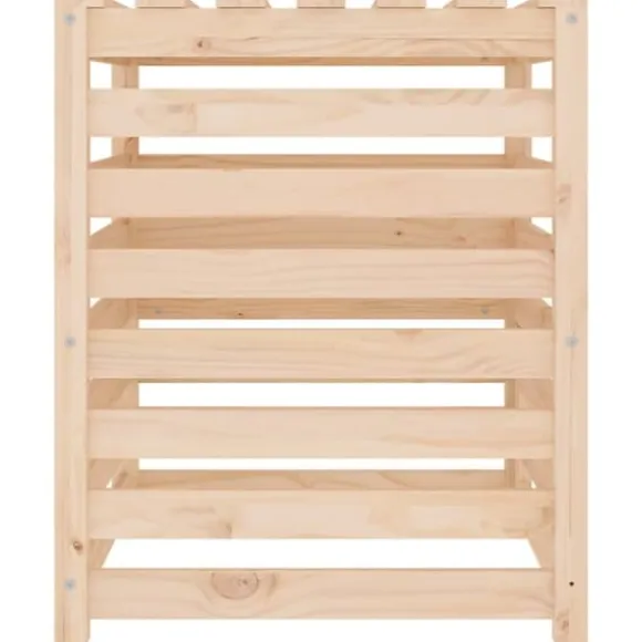 vidaXL kompostbeholder 63,5x63,5x77,5 cm massivt fyrretræ - Kompostbeholdere