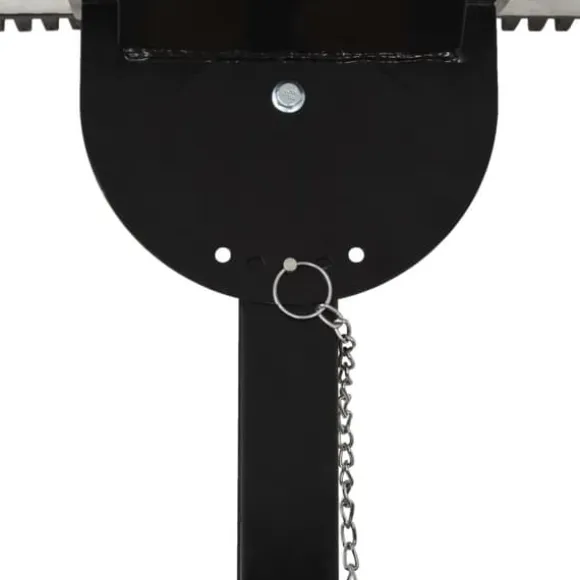 vidaXL manuel snerydder med hjul 100 x 44 cm - Sneskovle