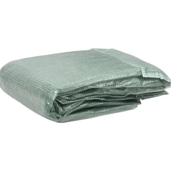 vidaXL overtræk til drivhus (9 m²) 300x300x200 cm grøn - Havearbejde