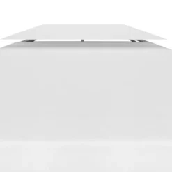 vidaXL pavillontopdække i 2 lag 3x3 m 310 g/m² hvid - Festtelte & havepavilloner – tage