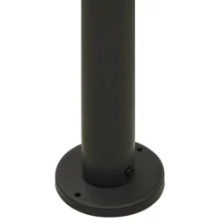 vidaXL pergola med sammenrulleligt tag 3x3 m 180 g/m² antracitgrå - Havebuer, espalierer & pergolaer