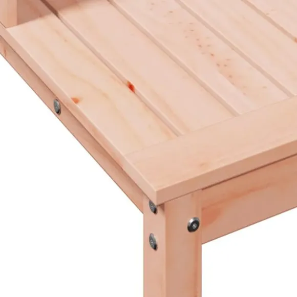 vidaXL plantebord med hylder 108x50x109,5 cm massivt douglasgran - Planteborde