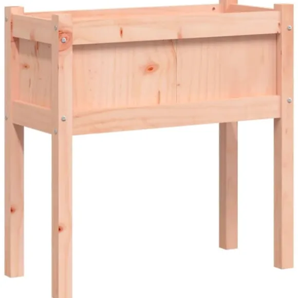 vidaXL plantekasse med ben 70x31x70 cm massivt douglasgran - Plantekrukker