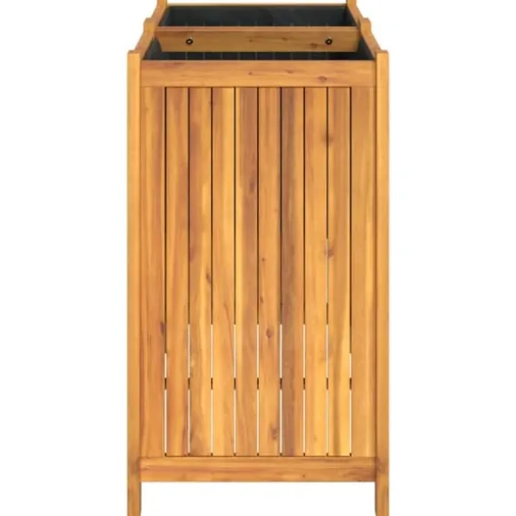 vidaXL plantekasse med for 84x42x75 cm massivt akacietræ - Plantekrukker