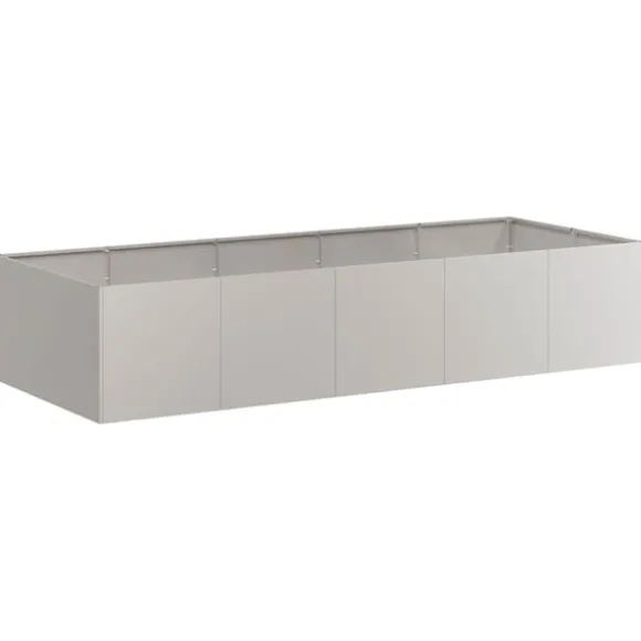 vidaXL plantekasse rustfarvet 200x80x40 cm forvitringsstål