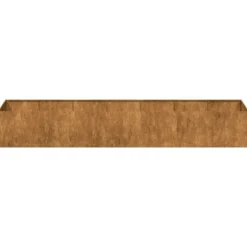 vidaXL plantekasse rustfarvet 280x80x40 cm forvitringsstål