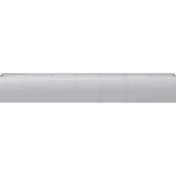 vidaXL plantekasse 280x40x40 cm galvaniseret stål