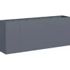 vidaXL plantekasse 200x40x80 cm koldvalset stål antracitgrå