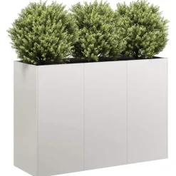 vidaXL plantekasse 120x40x80 cm rustfrit stål