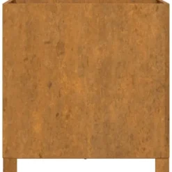 vidaXL plantekasser med ben 2 stk. 49x47x50 cm cortenstål rustfarvet - Plantekrukker