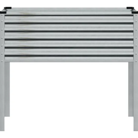 vidaXL plantekrukke 100x41x90 cm galvaniseret stål