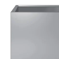vidaXL plantekrukke 50x50x50 cm galvaniseret stål