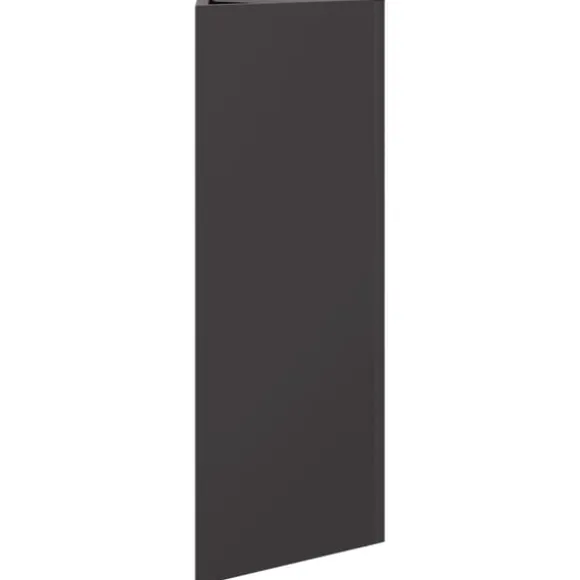 vidaXL plantekrukke 30x26x75 cm trekantet stål sort
