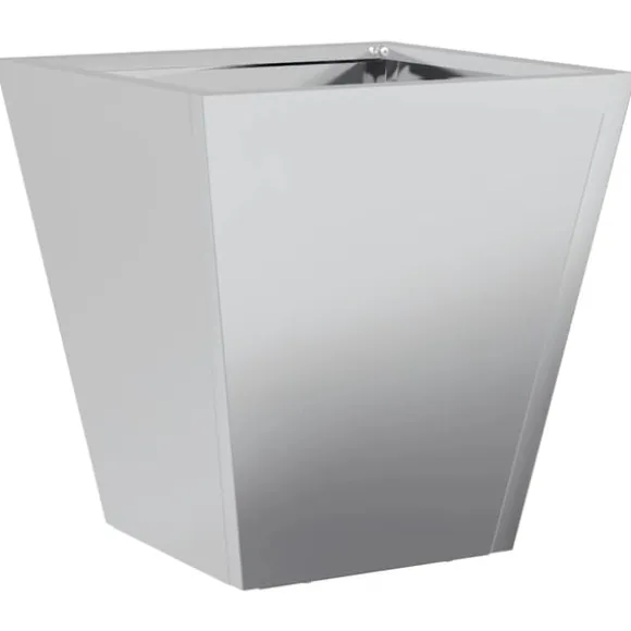 vidaXL plantekrukker 2 stk. 40x40x40 cm galvaniseret stål