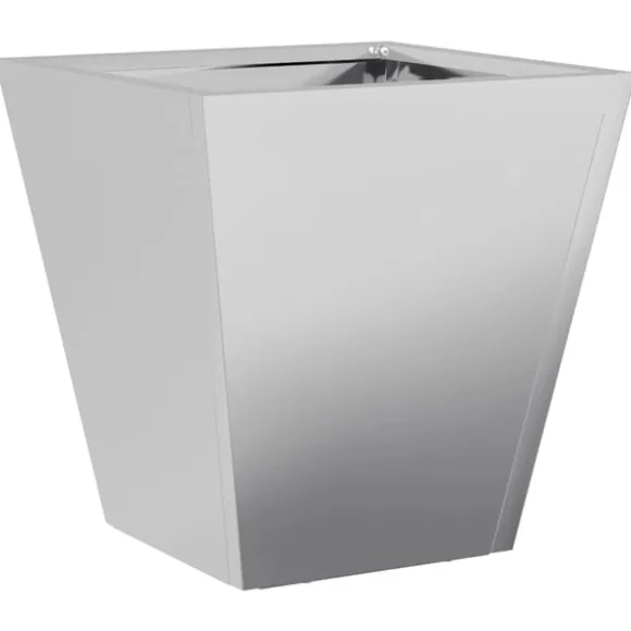 vidaXL plantekrukker 2 stk. 40x40x40 cm galvaniseret stål