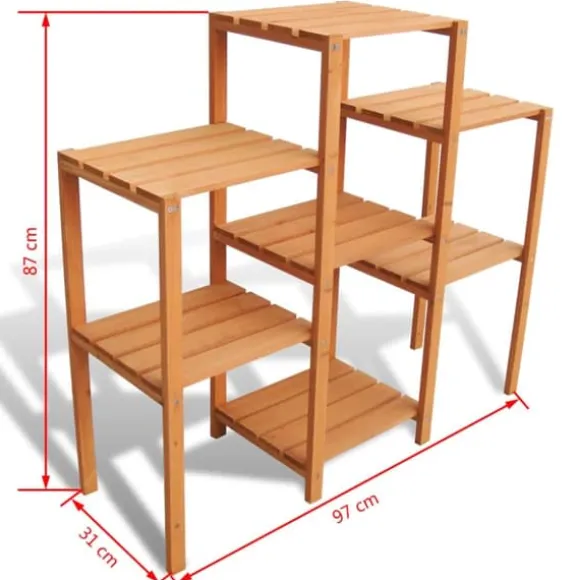 vidaXL plantestativ til haven 97 x 31 x 87 cm - Planteborde