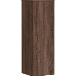 vidaXL plantestativ 33x33x100 cm konstrueret træ brun egetræsfarve