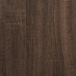 vidaXL plantestativ 33x33x100 cm konstrueret træ brun egetræsfarve