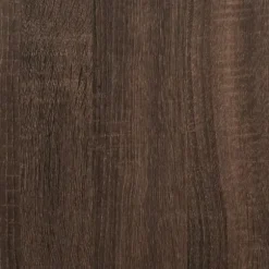 vidaXL plantestativ 33x33x100 cm konstrueret træ brun egetræsfarve