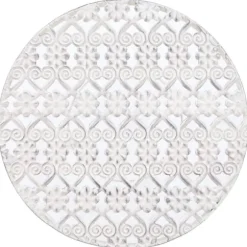 vidaXL plantestativer 3 dele vintagestil metal antik hvid - Planteborde