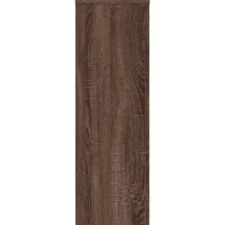 vidaXL plantestativer 2 stk. 33x33x100 cm konstrueret træ brunt eg