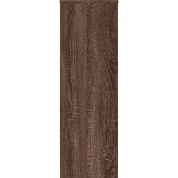 vidaXL plantestativer 2 stk. 33x33x100 cm konstrueret træ brunt eg