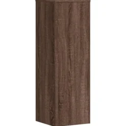 vidaXL plantestativer 2 stk. 33x33x100 cm konstrueret træ brunt eg