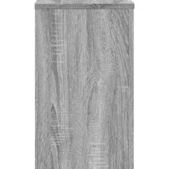 vidaXL plantestativer 2 stk. 30x30x50 cm konstrueret træ grå sonoma-eg