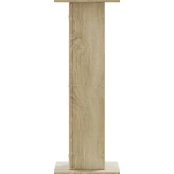 vidaXL plantestativer 2 stk. 30x30x80 cm konstrueret træ sonoma-eg