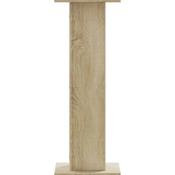 vidaXL plantestativer 2 stk. 30x30x80 cm konstrueret træ sonoma-eg