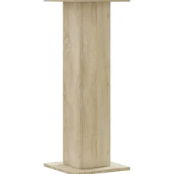 vidaXL plantestativer 2 stk. 30x30x80 cm konstrueret træ sonoma-eg