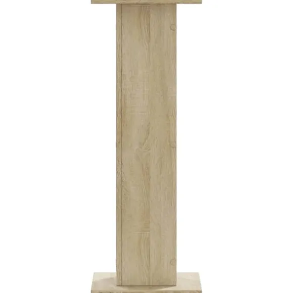 vidaXL plantestativer 2 stk. 30x30x80 cm konstrueret træ sonoma-eg