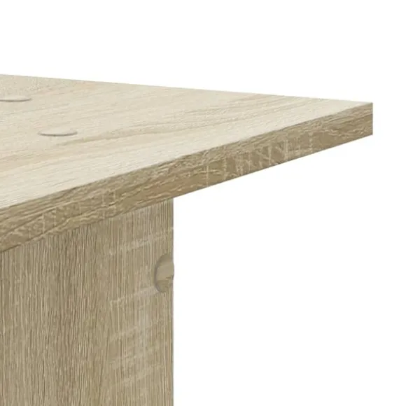 vidaXL plantestativer 2 stk. 30x30x80 cm konstrueret træ sonoma-eg
