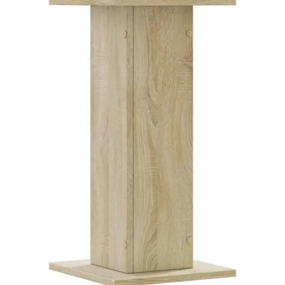 vidaXL plantestativer 2 stk. 30x30x60 cm konstrueret træ sonoma-eg