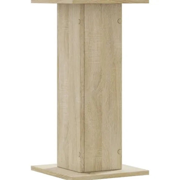 vidaXL plantestativer 2 stk. 30x30x60 cm konstrueret træ sonoma-eg