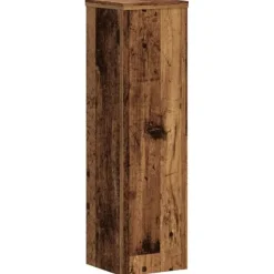vidaXL plantestativer 2 stk. 17x17x60 cm konstrueret træ antikt træ