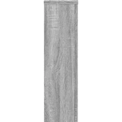 vidaXL plantestativer 2 stk. 17x17x60 cm konstrueret træ grå sonoma-eg