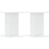 vidaXL plantestativer 2 stk. 30x30x40 cm konstrueret træ hvid