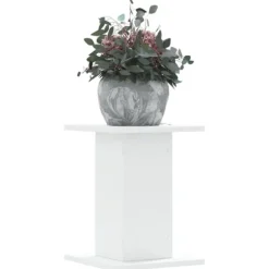 vidaXL plantestativer 2 stk. 30x30x40 cm konstrueret træ hvid