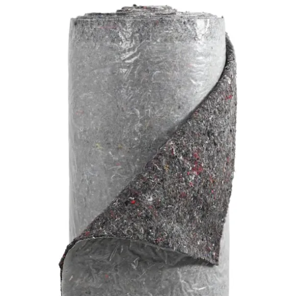 vidaXL Pool Fleece Grå 1 x 10 m Polyester og bomuld
