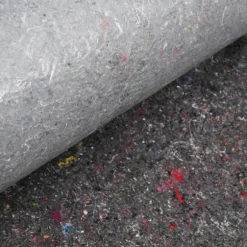vidaXL Pool Fleece Grå 1 x 10 m Polyester og bomuld