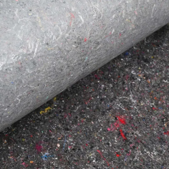 vidaXL Pool Fleece Grå 1 x 25 m Polyester og bomuld