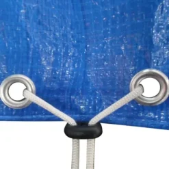 vidaXL poolovertræk 2 stk. 460 cm 90 g/m² PE rundt - Poolovertræk